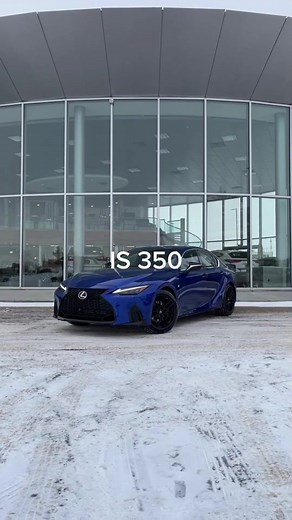 2022 IS 350 in Ultrasonic Blue Mica 2.0 | Lexus Car Showcase