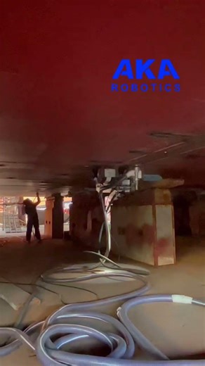 Dustless Weld Seam Vacuum Blasting Robot by WallHiker W-04-R!