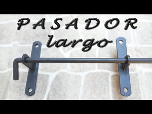 LONG PIN, to secure doors, easy and fast