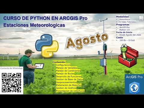 CH 01 - PYTHON IN ARCGIS PRO COURSE - METEOROLOGICAL DATA PROCESSING - ARCPY
