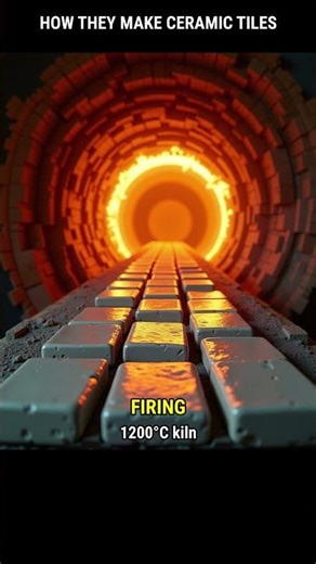 Ceramic Tiles Are Printed by GIANT Inkjet Printers... Just Like Yours! 🏗️