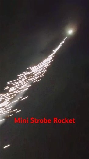 Mini Strobe Rocket #fireworks #ohiopyro #strobe #rocket #pyro