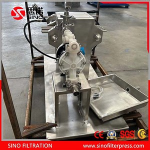 [Hot Item] Pilot Test Membrane Filter Press and Pump for Laboratory