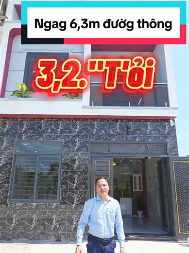 Nhà 3,2 T'y, ngang 6,3m, đường thông, nhà hoàn công, Tp.Biên Hòa Đồng Nai cũ #bienhoa #hoanghaibds #bdsbienhoa #bannhadian #nhadep
