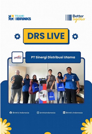 DRS Machine Launch at PT Sinergi Distribusi Utama