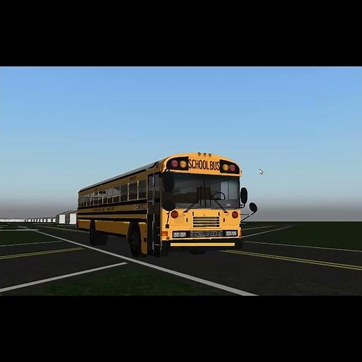 Rigs of Rods 2005 Bluebird A3FE Student Stop