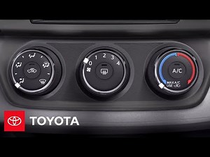2013 RAV4 How-To: Manual AC | Toyota