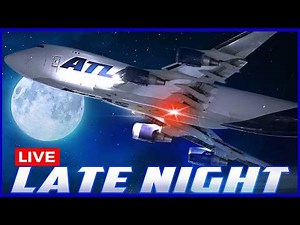 🔴LIVE LATE NIGHT SIGHTS & SOUNDS of PURE AVIATION HIGH ABOVE CHICAGO O'HARE AIRPORT | AVGEEK PLANES