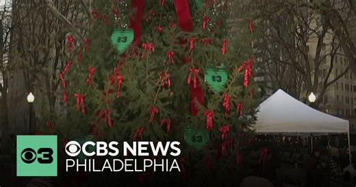 Festivities underway as Rittenhouse Square prepares for annual Christmas tree lighting