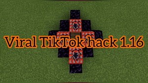MINECRAFT PLAYER LAUNCHER TIKTOK HACK THAT WORKS IN 1.16 #shorts