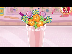 Strawberry Shortcake Bake Shop - Lollipop 🍭 Very Berry Smoothie - Fun Cooking Gameplay