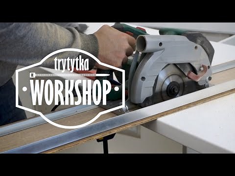 Prosta prowadnica do piły. DIY Saw Track.