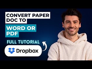 How to Convert a Paper Doc to Word or PDF [2025 Guide]