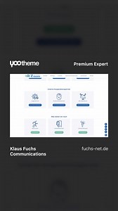 🤩 Meet Klaus Fuchs from Klaus Fuchs Communication, our recommended YOOtheme expert from Malaysia specializing in building websites with the YOOtheme Pro page builder. Explore their work at https://fuchs-net.de/ | YOOtheme