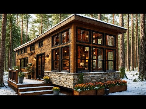 Why This 500 Sq Ft Cabin Feels Like a Rustic Beautiful