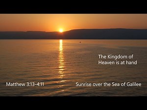 Matthew 3:13-4:11: Temptation Often Follows Spiritual Moments