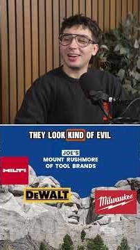 Building the Definitive Mount Rushmore of Power Tools #slightlyaboveaverage #tools