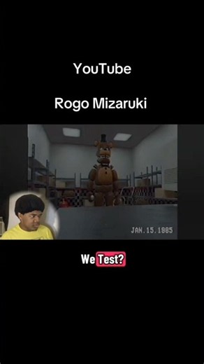 Freddy's_Joint_Movement_Check.mp4 [FNAF/VHS] - Rogo Mizaruki REACTION!! (Day 20) #rogomizaruki #fnaf