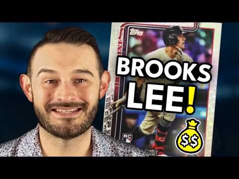 We Pulled BROOKS LEE Silver Logo! 💎 | 2025 MLB Topps Chrome Box Break