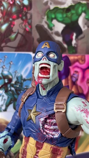Marvel Legends Zombie Captain America!