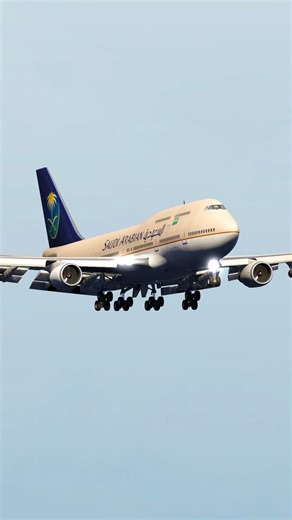 1.6M views · 34K reactions | Saudi Arabian Airlines B747 Landing at Amsterdam Airport | PJ Daddy | Facebook