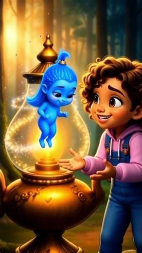 The Magic Lamp #KidsStory #EnglishStory#FairyTale #MoralStory #MagicStory