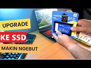 Upgrade HARDISK ke SSD ADATA SU650 Untuk Laptop MSI MS-16R4 | ASTINA BOYS