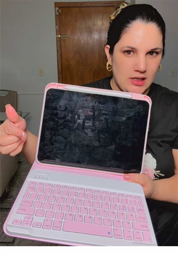 STWMOOCE Wireless Keyboard Magnetic Cute Case for iPad Tablet Computer Compatible with 10.2-inch iPad 7/8/9th, 10.9-inch iPad 10th Gen/A16,iPad Air4/5th Gen,11-inch iPad Air(M2/M3),iPad Pro2/3/4th Gens, Keyboard casing Pink Tech Accessories Cover Device##ipadcover##tiktokshopstockup##SpringBreak##OOTD