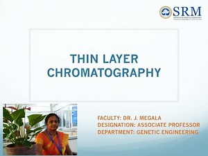 Biochemistry Lab ( Thin Layer Chromatography)
