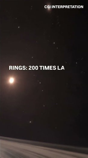 The planet with rings 200x LARGER than Saturn! 🪐