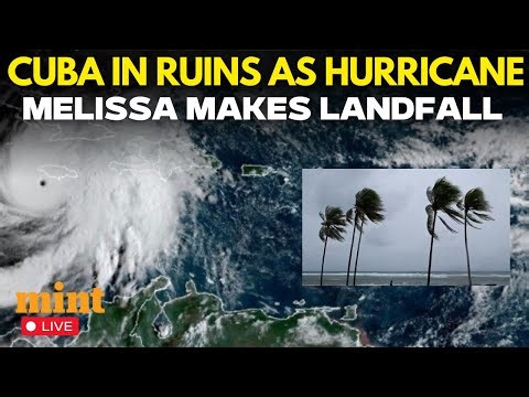 LIVE: Hurricane Melissa Makes Landfall in Cuba | Category 5 Fury Devastates Santiago de Cuba