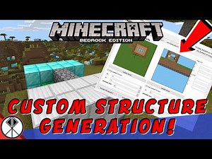 How To Make CUSTOM STRUCTURE Addons (Minecraft Bedrock)