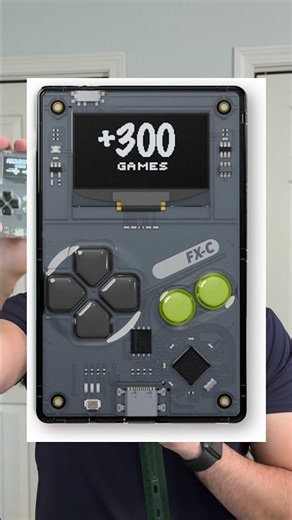 This tiny console has 300+ games on it! #Arduboy #arduino #programming