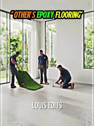 Others Epoxy flooring Vs the Last crazy one😂#epoxy #trollface