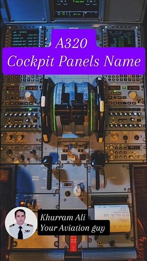 Airbus A320 cockpit panels name