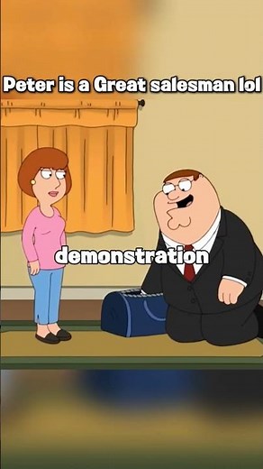 Peter Griffin Knocks on Doors to Sell Vacuums… Big Mistake! 😂