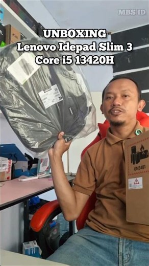 Unboxing Lenovo IdeaPad Slim 3 Core i5 13420H Ready for the New School Year