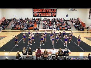 Benton Middle School at Spirit Spectacular Cheer Competition 2020