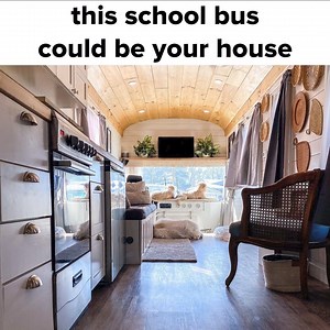 479K views · 10K reactions | This Couple Converted A School Bus Into A Tiny Home | As/Is | Facebook