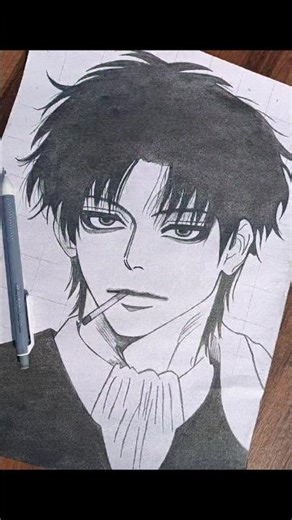 ​ANIME ART EVOLUTION: From Zero to GOAT! 😱🔥 #Shorts #Naruto #JJK