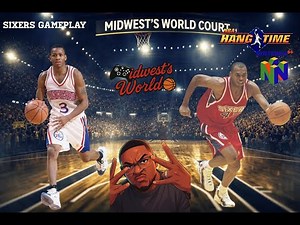 NBA Hangtime Gameplay |N64| With Commentary |Sixers Gameplay|
