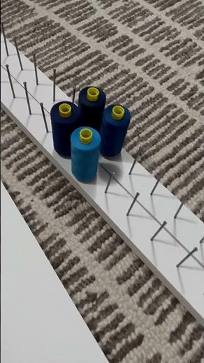 DIY thread holder stand #sewing