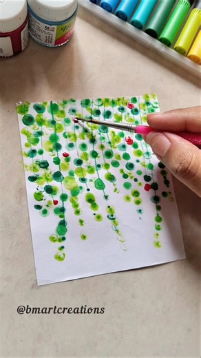 Easy painting technique🤯💕 #shorts #painting #flowerart #easypainting #shortsvideo #drawing #art #diy