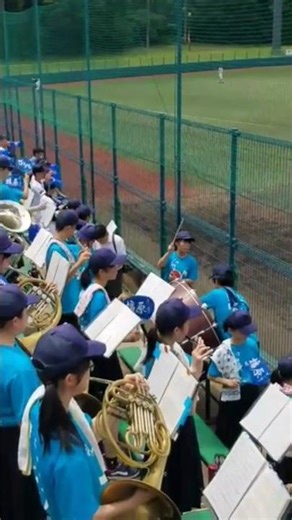 [High School Baseball Support] The brass band of Kashihara High School performs a song from Yatte...