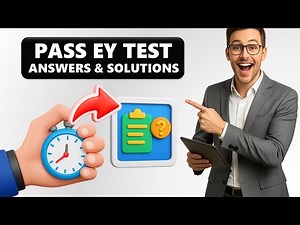 EY ASSESSMENT TEST — Top 5 QUESTIONS & ANSWERS to Pass (EY Careers + Big 4 Tips)