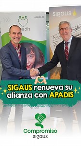 ¡Renovamos nuestro compromiso con APADIS! 💚 El corazón de SIGAUS sigue latiendo para que las personas con discapacidad intelectual y del desarrollo tengan más oportunidades, más apoyos y más presencia en su comunidad. 🤲 Un año más, apoyamos a APADIS en el impulso de proyectos de formación para el empleo, entornos más inclusivos y apoyos que favorecen la autonomía y el desarrollo personal de estas personas. 🫴 Porque la sostenibilidad no es solo lo que hacemos por el medio ambiente, sino tambié