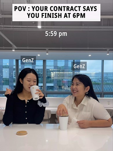 Korea Office Intern Skit: Contract Hours POV [EP10]