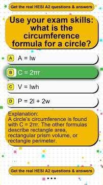 HESI A2 Math Practice Questions | Percentages, Ratios & Logic