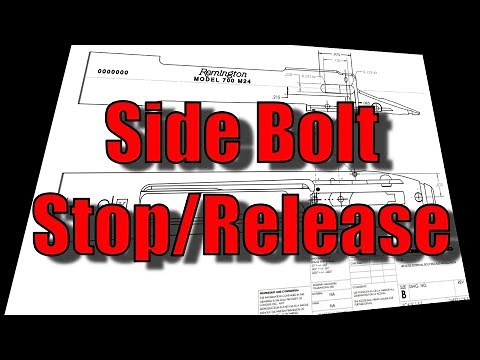 Side Bolt Stop/Release Installation for Bolt Action Rifles - PM935TV in action again!
