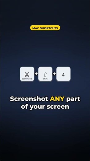 Screenshot ANY Part of Your Mac Screen #Shorts